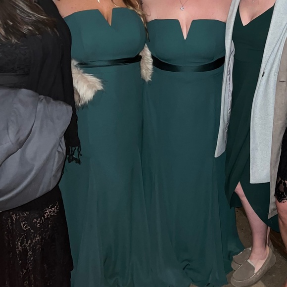 Vera Wang White Collection Bridesmaid Dress - Picture 1 of 6